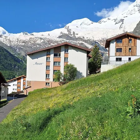 Azur Appartement-fewo 4-bettwohnung Nr- 2 By Interhome Saas-Fee